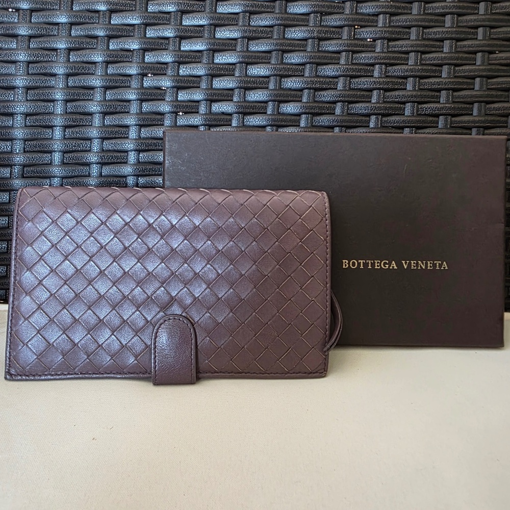 BOTTEGA VENETA Intrecciato Wallet Leather